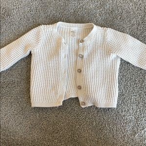 Baby knitted cardigan